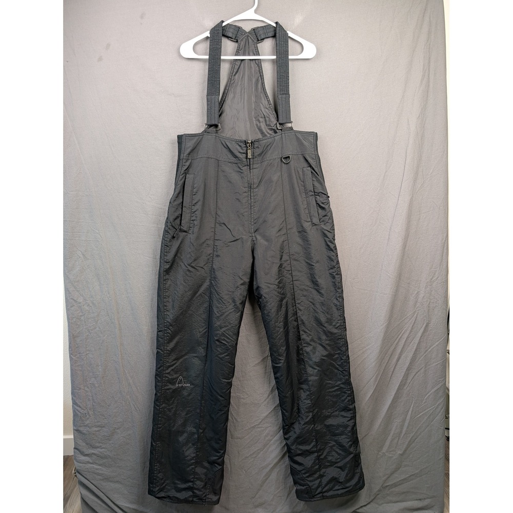 HEAD Mens Black‎ Insulated Ski Bibs Snowboard Pants Size Large